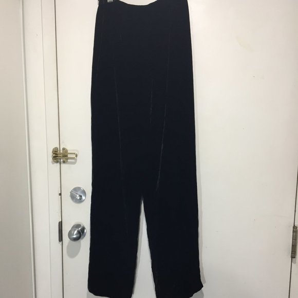 VINTAGE DANA BUCHMAN WIDE LEG PANTS SIZE 4 - Picture 3 of 6